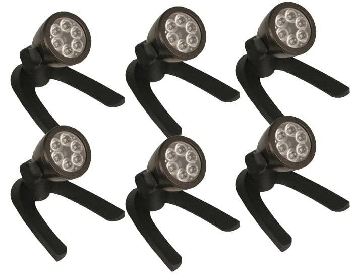 Aquascape 3-Watt LED Pond & Landscape Spotlight - 6 Pack