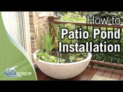 EUROPEAN TERRA COTTA 32" PATIO POND