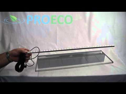 Proeco Products 36" Acrylic Weir - Without Light Strip