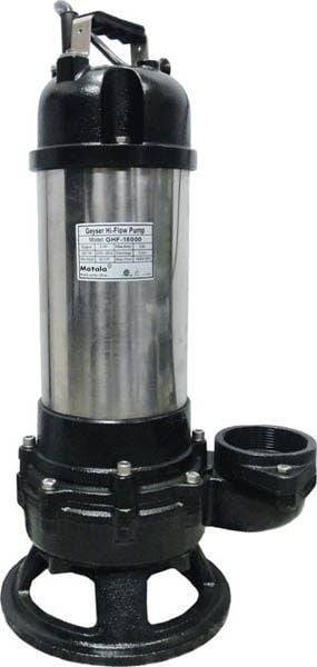 Matala Geyser Hi-Flow GHF18000 Stainless Steel Waterfall Pump