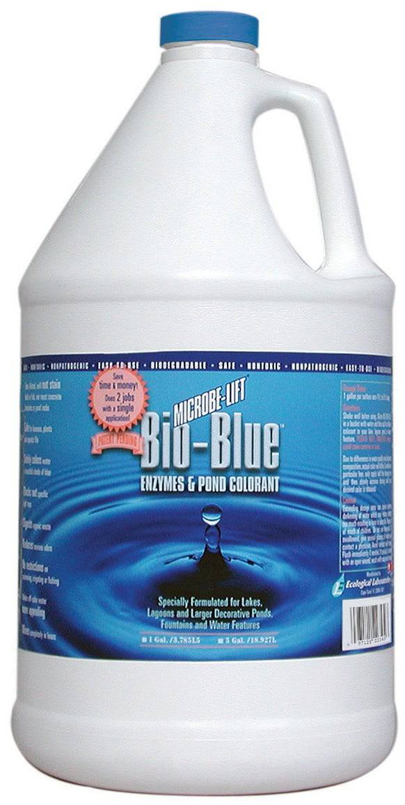 Microbe-Lift Bio-Blue Enzymes & Pond Colorant - 1 Gallon