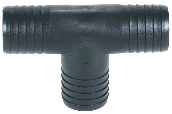 Barbed Hose Tee - 3/8" Hose X 3/8" Hose