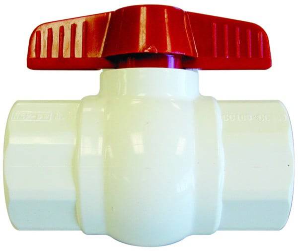 Slip Fit Ball Valve - 3/4" SLIP x 3/4" SLIP