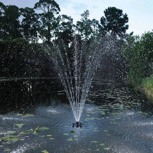 OASE Floating Fountain with Lights 1/2 HP