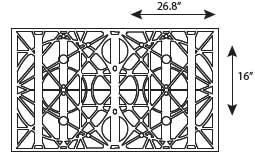 ProEco Products Eco Cube ECP-1 Large Plate